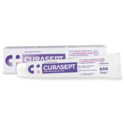 CURASEPT ADS Gel Dentifricio Trattamento Rigenerante - Clorexidina 0.20 e Acido Ialuronico 75 ml